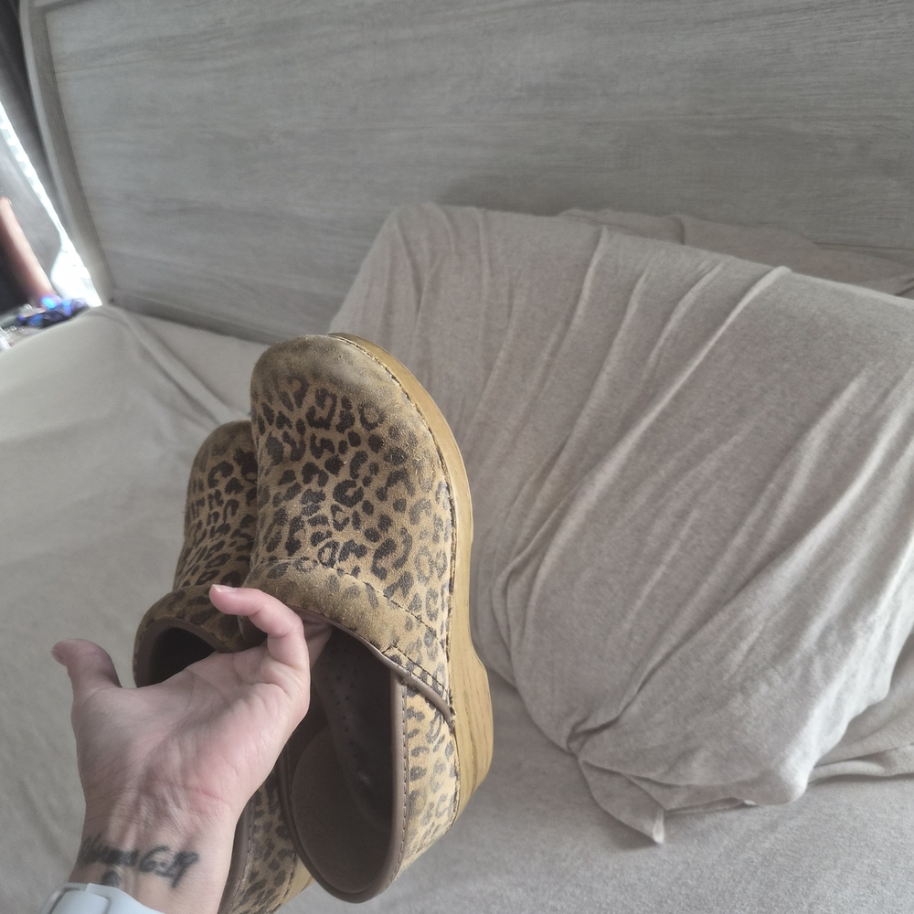 Koi Animal Print Mules